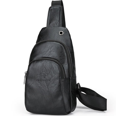 mochilas bandoleras para hombre negro